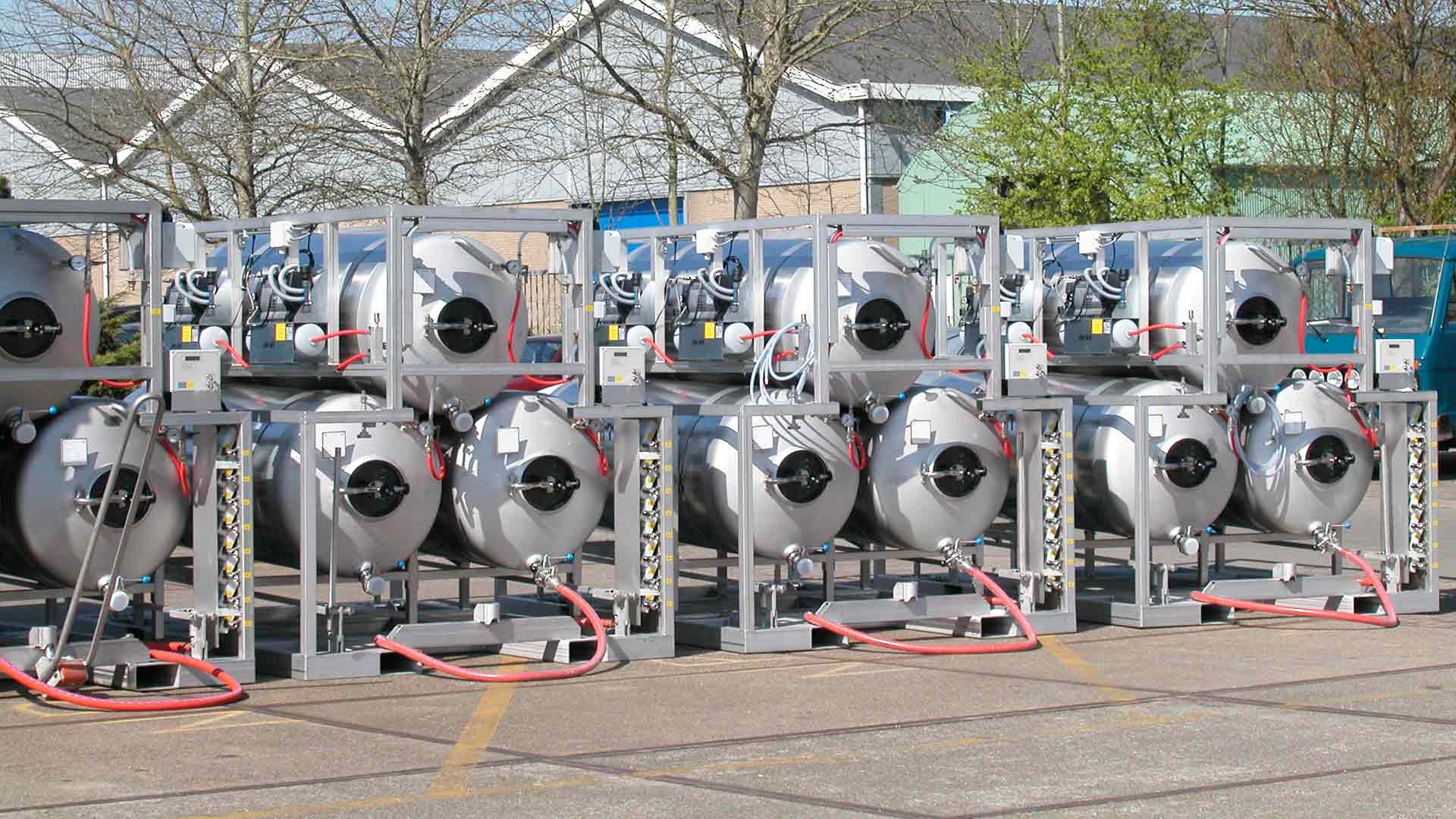 Evenementencontainers FIB Beer Systems Leeuwarden