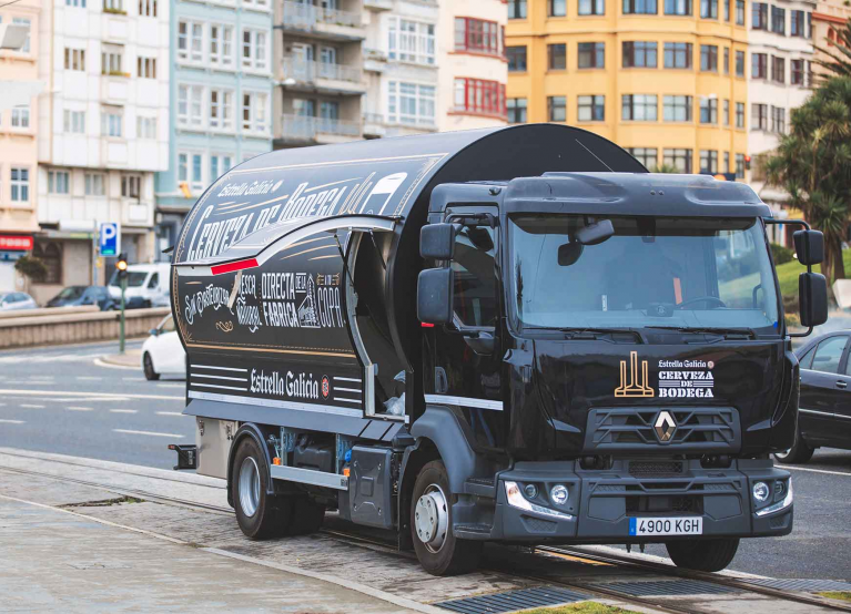 Estrella Galicia beertruck